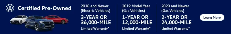 Volkswagen Certified Pre-Owned Program Details